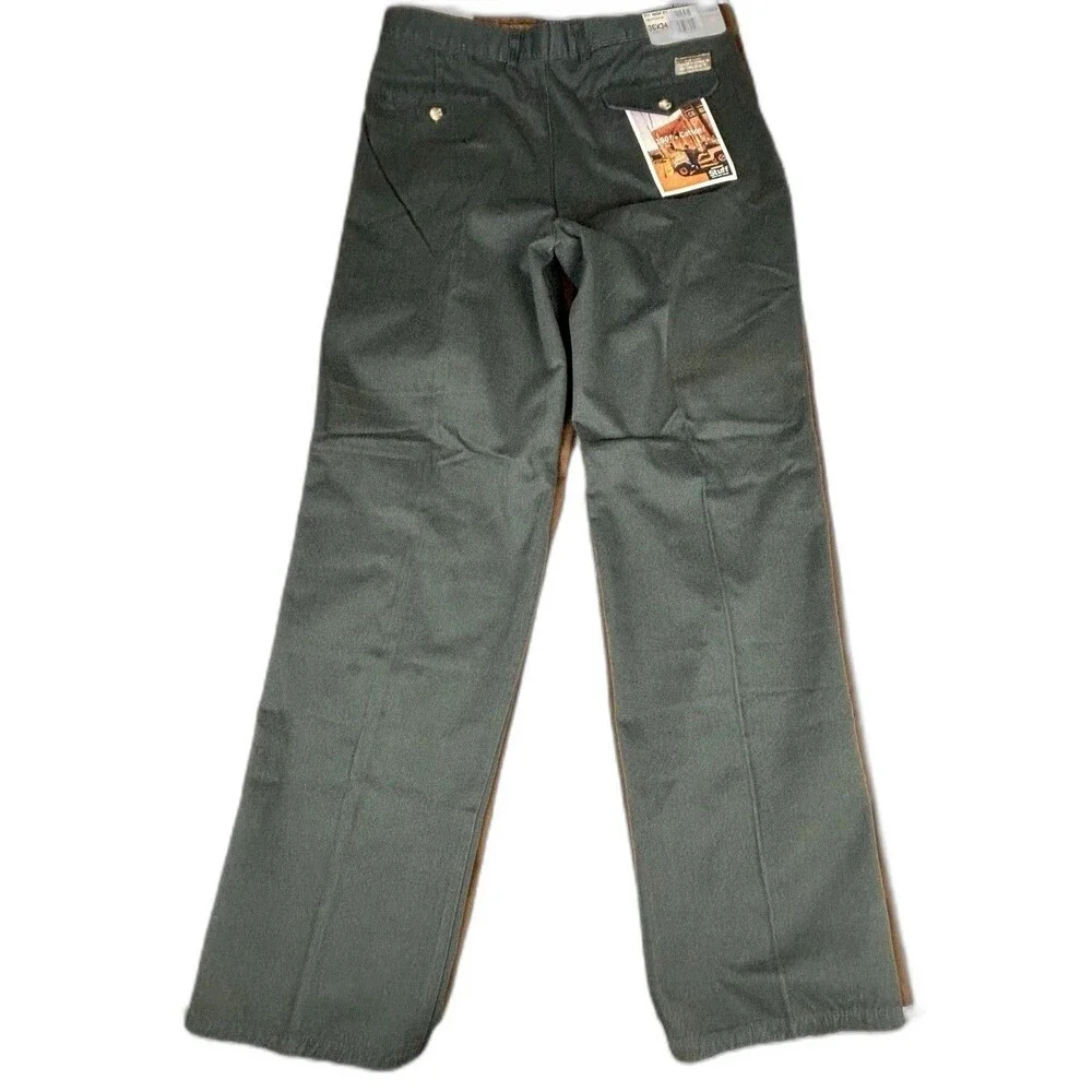 NWT Men's 2 Pairs Gorp Utility Preppy Chinos Size 36x34 Brown Green Pants